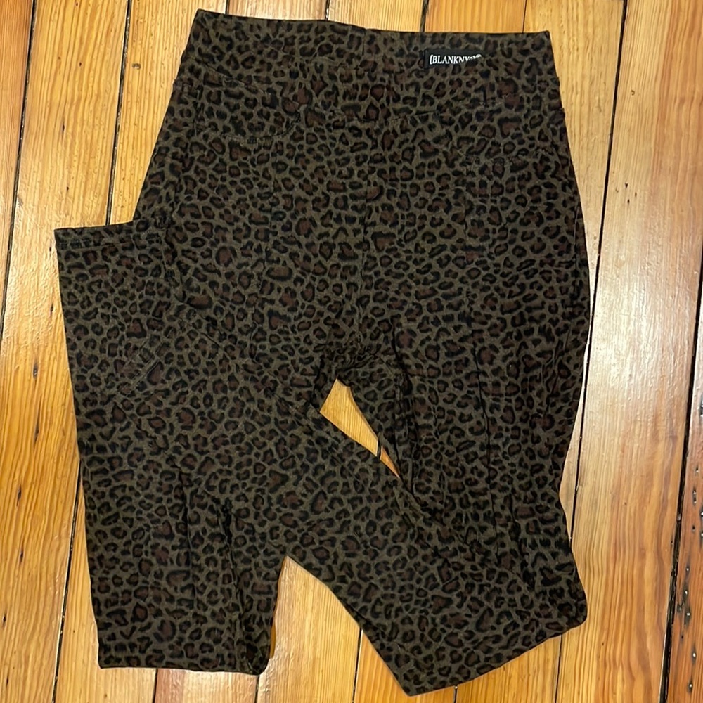 BlankNYC animal print leggings
